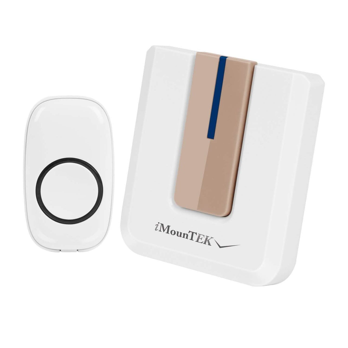 Wireless Doorbell Rings 1000FT with 1 Plug Receiver Chimes