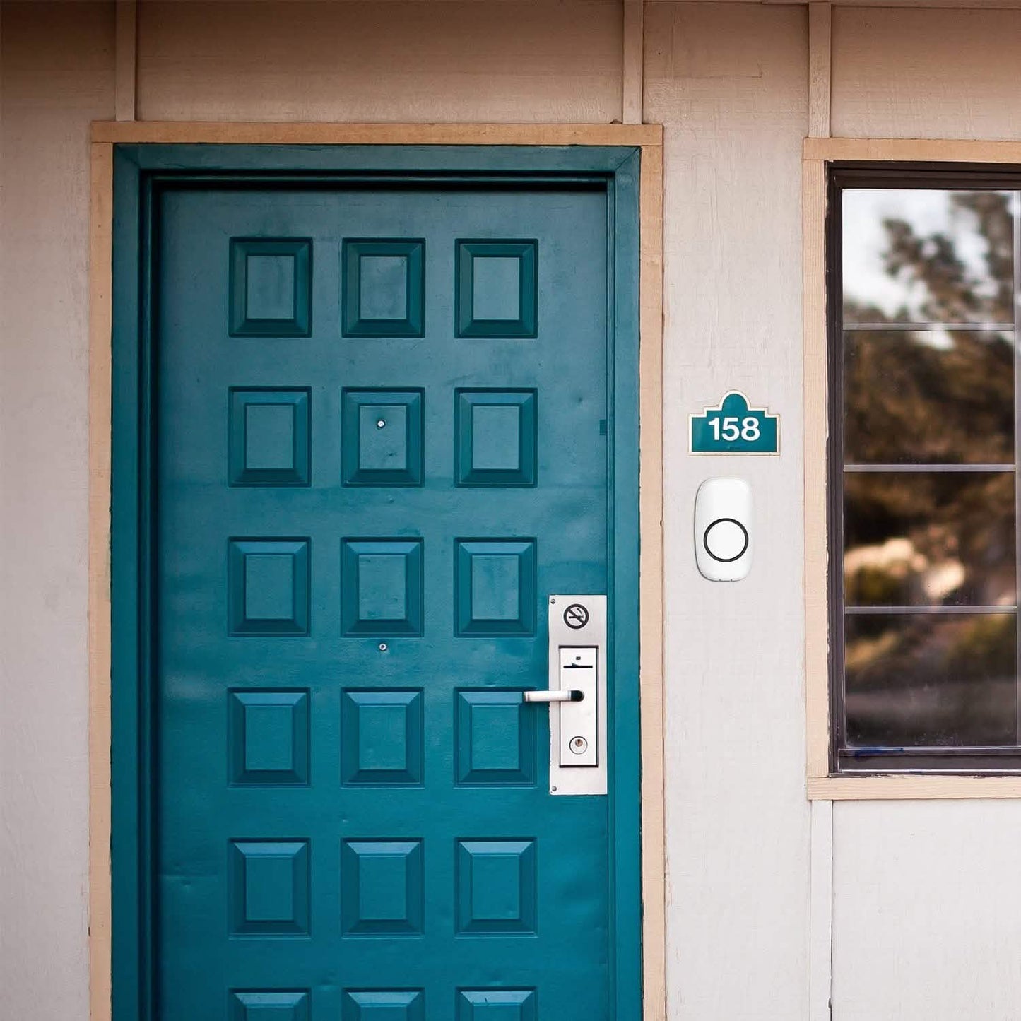 Wireless Doorbell Rings 1000FT with 1 Plug Receiver Chimes